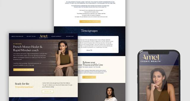 Site Web & Branding par Sarah-Mey