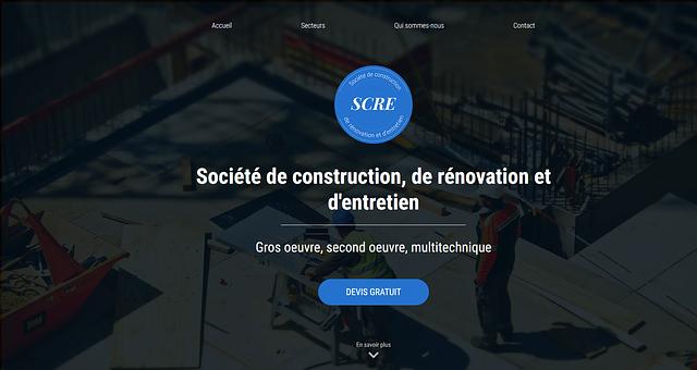 Site vitrine - Maquettes,Intégration,Développement par Alexis Aubert