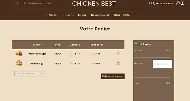 Chicken Best par Salim Kobzili