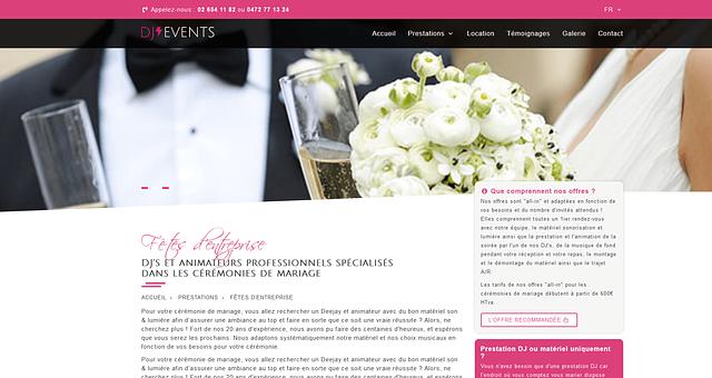 Intégration slider et oblique responsive par Alexis Aubert