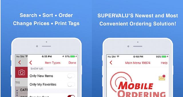 Mobile Ordering M-Commerce Epicerie par CMO-AGENCY