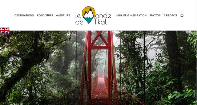 Site web "Le Monde de Tikal" par stephaneboitel