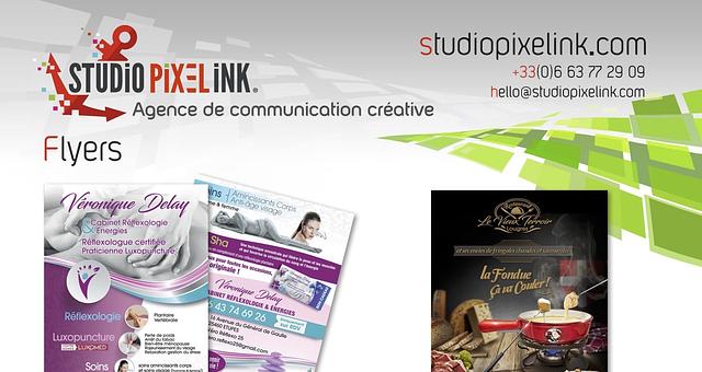 FLYER/AFFICHE/DEPLIANT CREATIONS STUDIO PIXEL INK par StudioPixelink