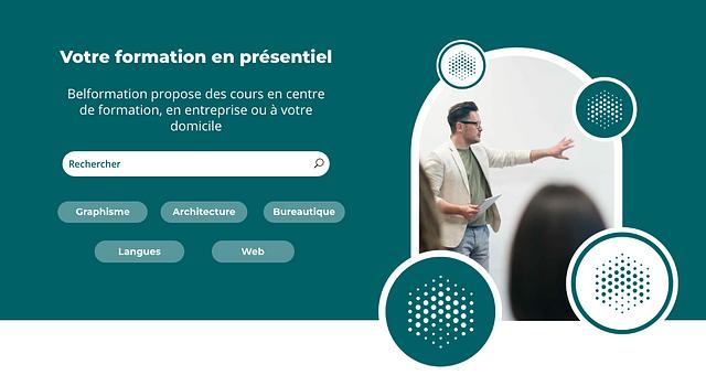 Refonte du site web Belformation par Eric Parlaoz 