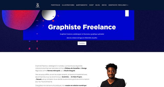 Webdesign SEO site de srevice par Hassan Diallo