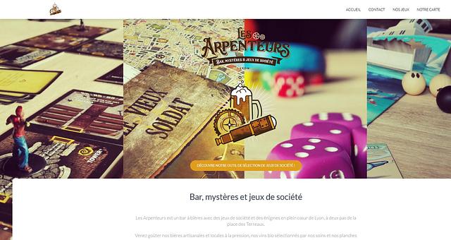 Réalisation complète site côté client et backend par Julien Grangé-Guermente