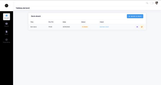 Application web GDCF par CyberForgeDevelopment