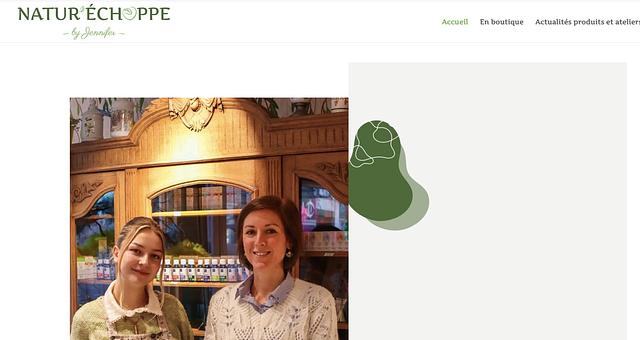 Création d'un site vitrine pour une boutique  par Nathalie  Correia Nottebaert