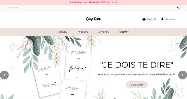 Site e-commerce PrestaShop par Kévin Rizzo