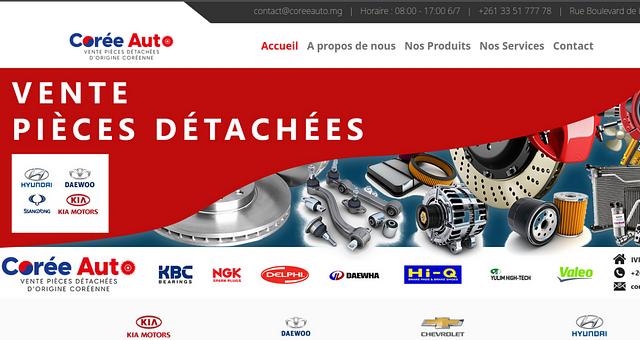 Site vitrine par Aric Madagascar