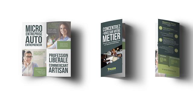 Brochure application par Antoine Luccioni