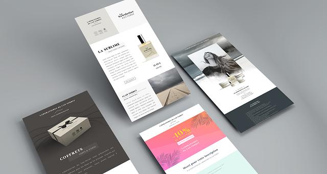 Création de newsletters par Adrien Sosa