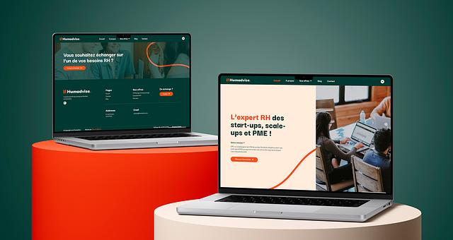 HUMADVISE - Site web & branding par Florian Lefebvre
