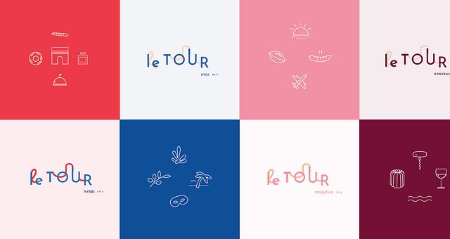 logos et pictogrammes  par Aliénor Ouvrard