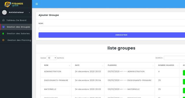 WEB APP Gestion des ecoles privées par Thebigcode