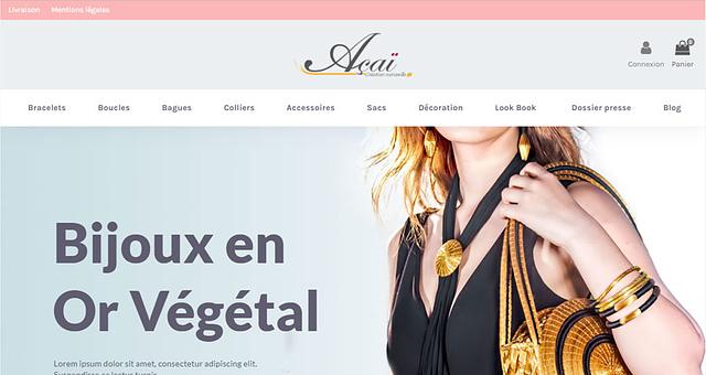bijoux e-commerce par chupete