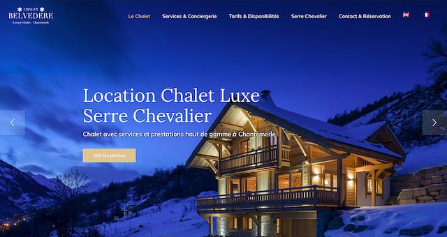 Site vitrine pour location bien immobilier par Paul Theron