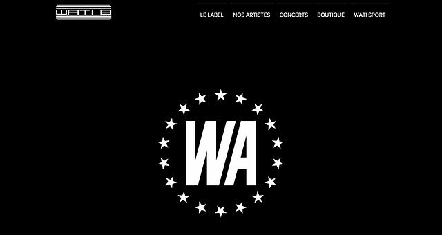 Création site - Wati-B par SarahCht