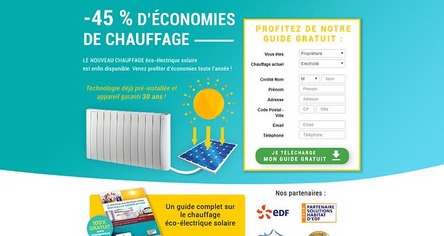 Landing page webdesign sur mesure par Anthony Menard