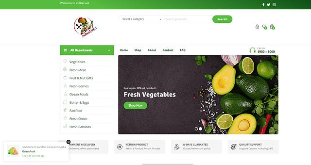 Site web Ecommerce par Ulrich Le Rocher