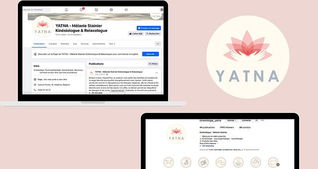 Gestion compte Facebook et Instagram par Mélanie Stainier