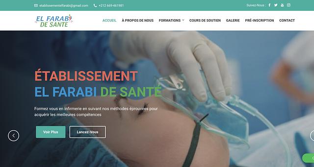 ÉTABLISSEMENT EL FARABI DE SANTÉ par techmycom