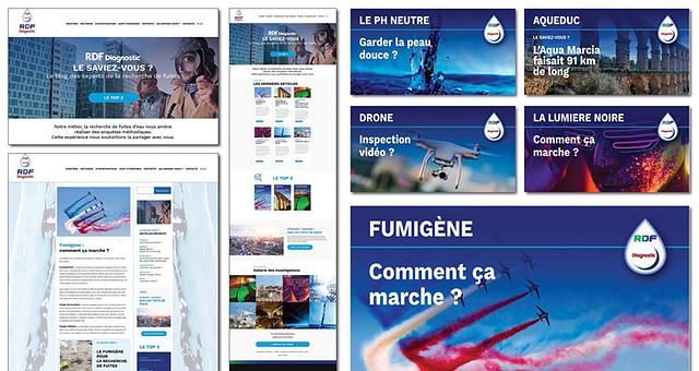 RDF LOGO IDENTITE VISUELLE par Gerald Robin