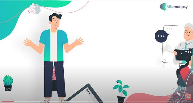 Motion Design - Allomonpsy par Ayoub Moslih