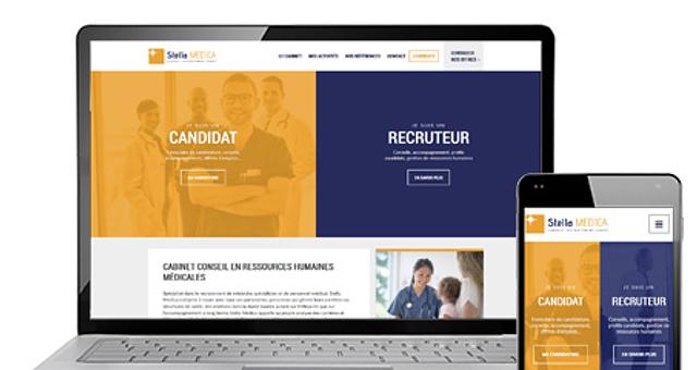 Wordpress : Recrutement médical par Loïc Pennamen