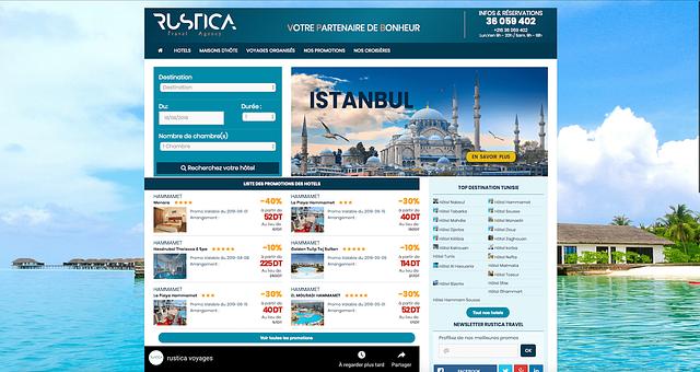 solution e-tourisme pour agence de voyage par syrineM