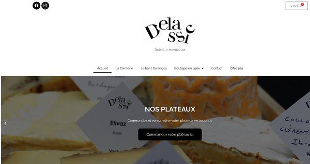 Création d'un site e-commerce par Clémence Lagardère