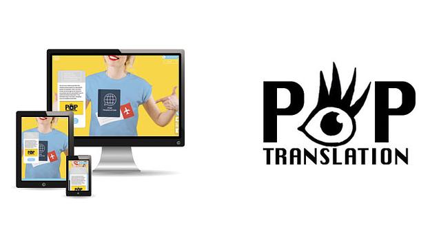 Site pour une agence de traduction en multilingue par Bertrand Hervieu