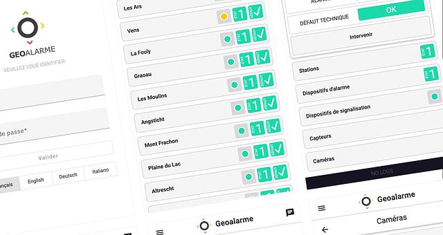 PWA Geo Alarme par Sébastien Pansé