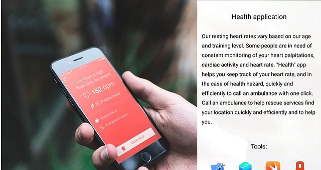 Health App Application Santé (en cours) par CMO-AGENCY