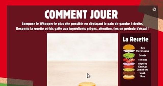 BURGER KING - DEVELOPPEMENT D'UN JEU UNITY par La-galerie-du-web