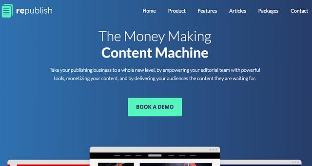 rePublish – CMS for Publishers par Zohar Stolar