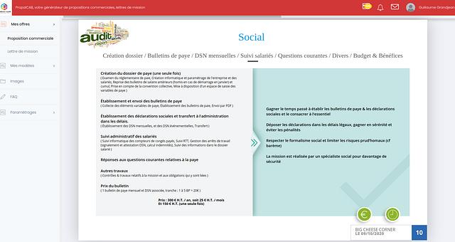 PropalCab par Guillaume Grandjean