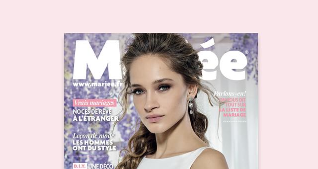 Réalisation de magazine - Mariée Magazine par MarionetJehu