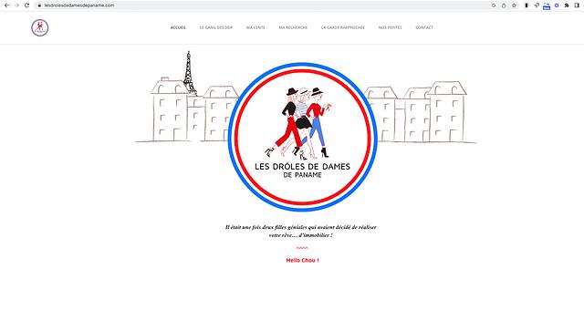 Refonte site vitrine Wordpress/Toolset par Marie-Elise Vergoignan