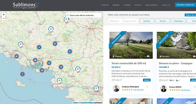 Site immobilier sous Symfony par Joaquin Vidal