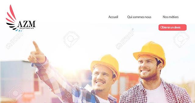 Siteweb AZM Groupe par aminenash
