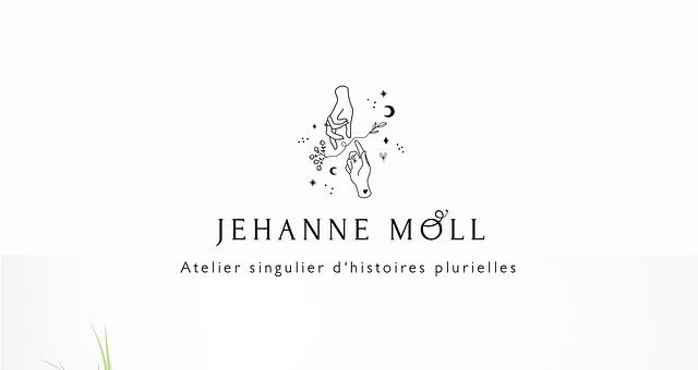 Webdesign pour le site Jehanne Moll par Ganaëlle Godenne