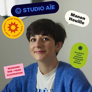 Manon  Houille Graphiste spécialisé en création de logo