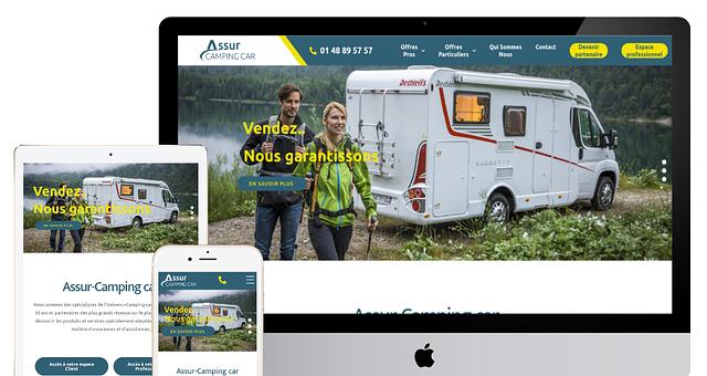 assur-camping-car.fr par Ste Etasks