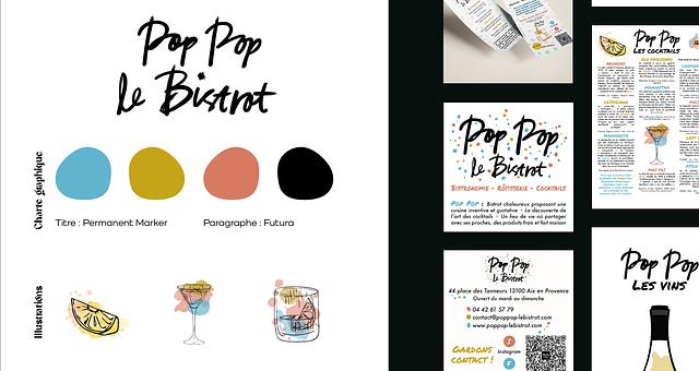 Supports de communication par Coline Marinier