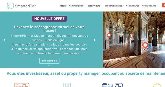 site start-up  par Romain Bousquie