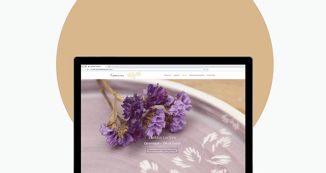 Webdesign et Intégration site céramise par Hassan Diallo