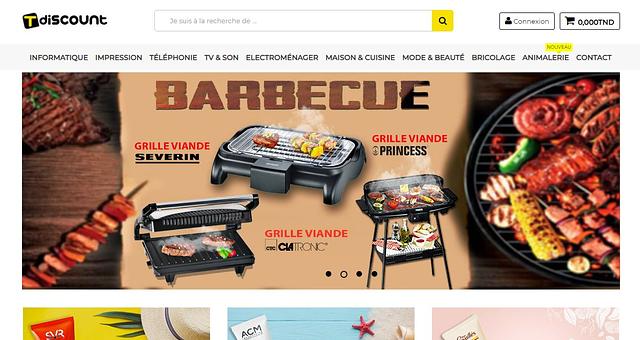 Création site web Wordpress - tdiscount par votresupport