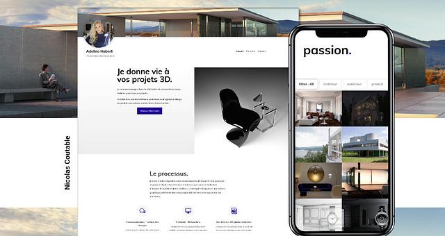 Adeline Habert - Perspectiviste 3D freelance par Nicolas Coutable