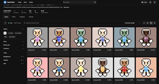 Développement smart contract / collection de NFTs par Sacha Cohen